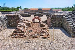 Gisacum, archaeological site near Giverny - Chateau de Bouafles
