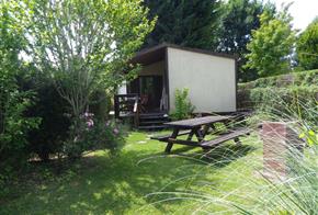 Rental of mobile home and tent at Camping Château de Bouafles, 4-star campsite, location camping caravanning, mobile home, sale new and used mobile homes near Rouen, camping edge of Seine in the Eure in Upper Normandy - Chateau de Bouafles