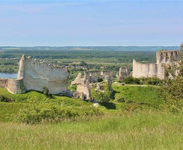 Cstle - Around the Château de Bouafles campsite near Giverny in the Eure, in Normandy - Chateau de Bouafles
