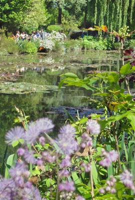 flowers Giverny  - Chateau de Bouafles